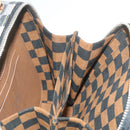 LOUIS VUITTON Damier Versette Vertical Hand Bag White Black N60273 Auth ar11067S-21