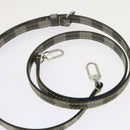 LOUIS VUITTON Damier Versette Vertical Hand Bag White Black N60273 Auth ar11067S-26