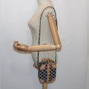 LOUIS VUITTON Damier Versette Vertical Hand Bag White Black N60273 Auth ar11067S-27