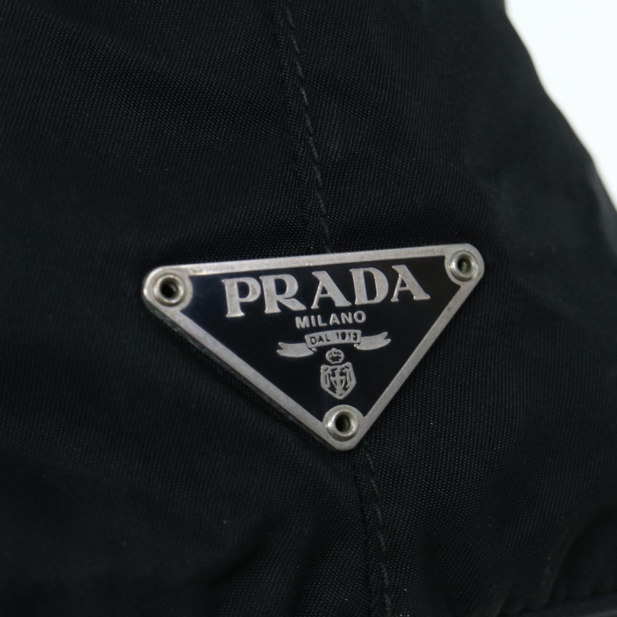 PRADA Shoulder Bag Nylon Black Auth ar11123