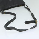 GUCCI Micro GG Canvas Shoulder Bag Black 001 14 0712 Auth ar11126-7