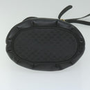 GUCCI Micro GG Canvas Shoulder Bag Black 001 14 0712 Auth ar11126-5