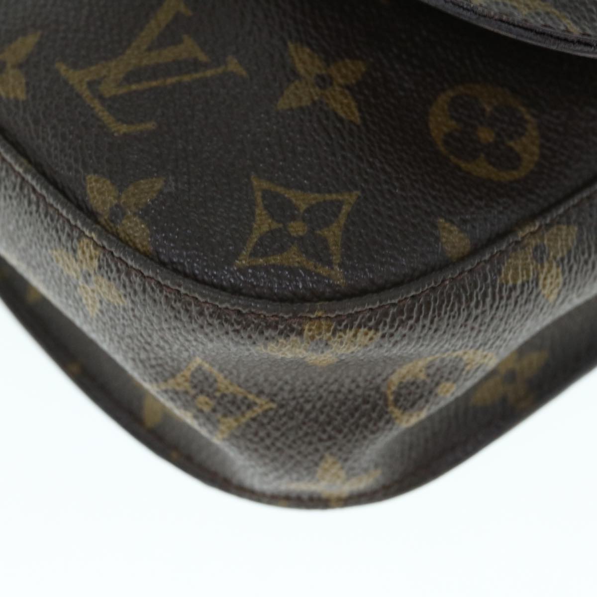 LOUIS VUITTON Monogram Saint Cloud MM Shoulder Bag M51243 LV Auth ar11145B