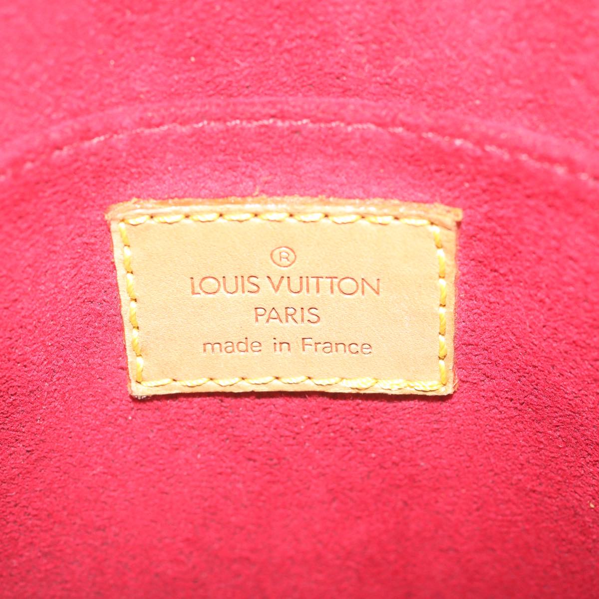 LOUIS VUITTON Monogram Tambourine Shoulder Bag M51179 LV Auth ar11156B