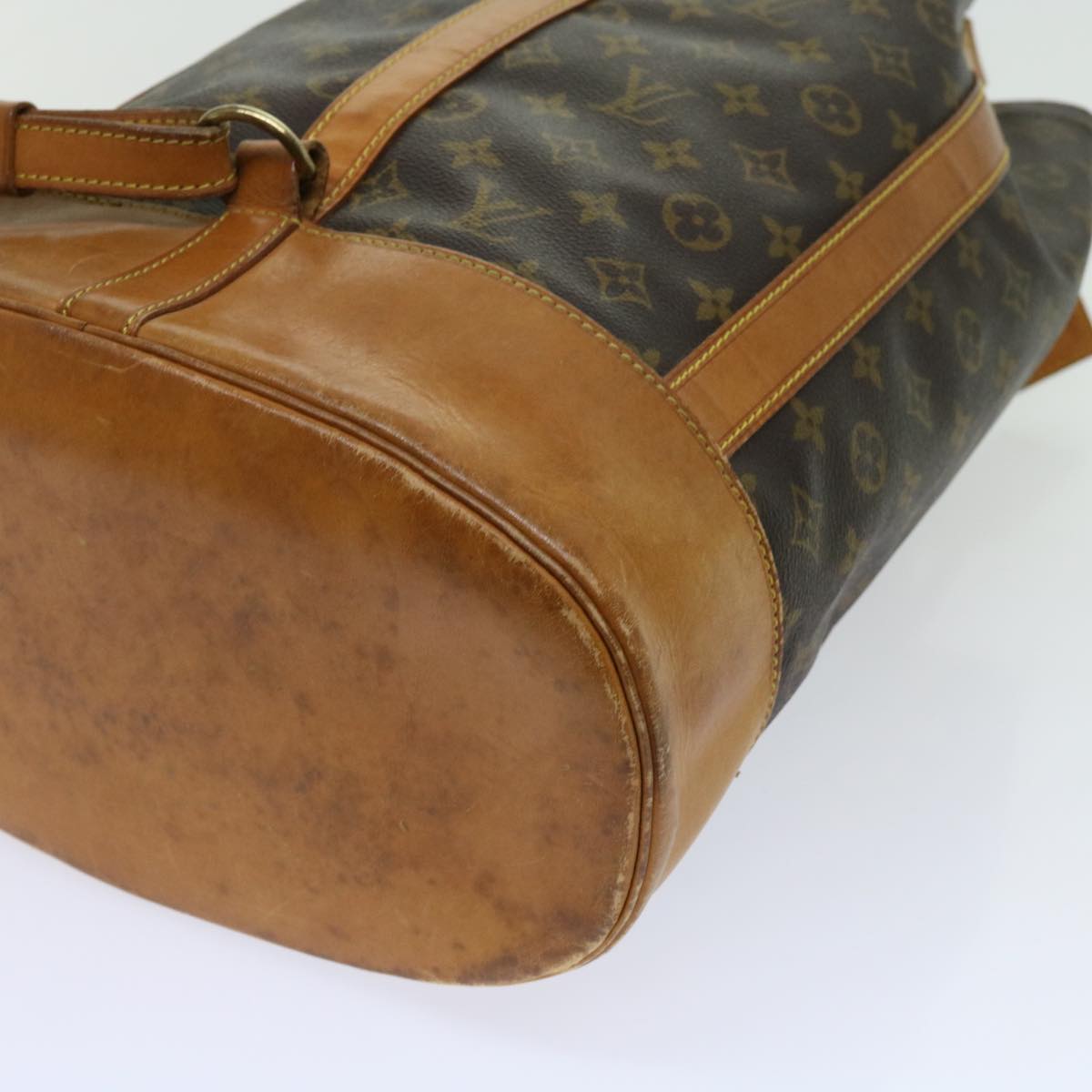 LOUIS VUITTON Monogram Randonnee GM Shoulder Bag M42244 LV Auth ar11167B