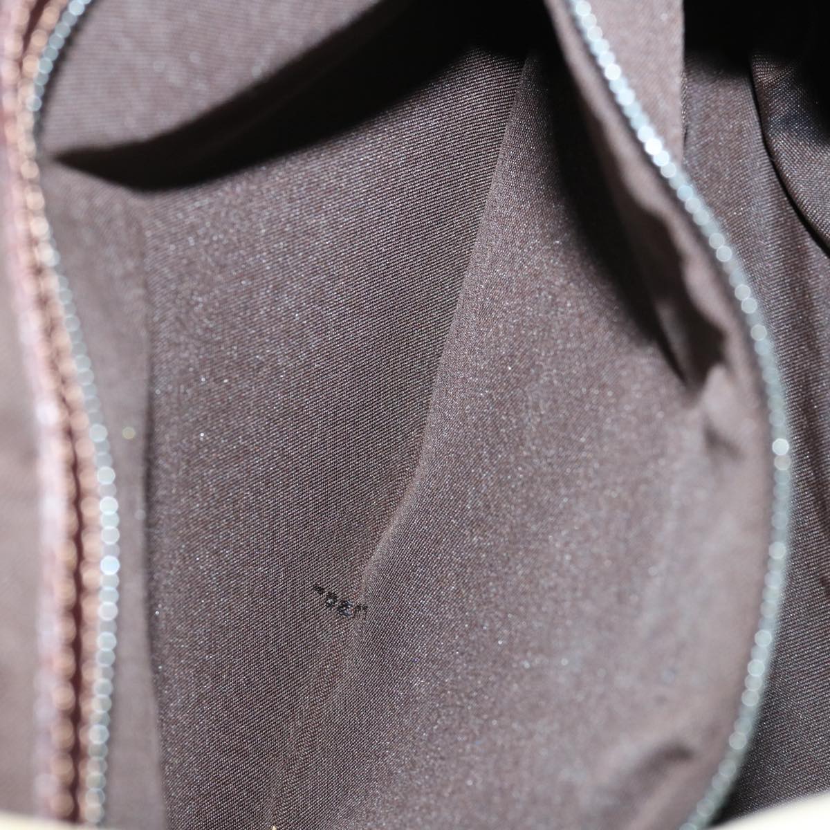 FENDI Shoulder Bag Canvas Beige Auth ar11175B