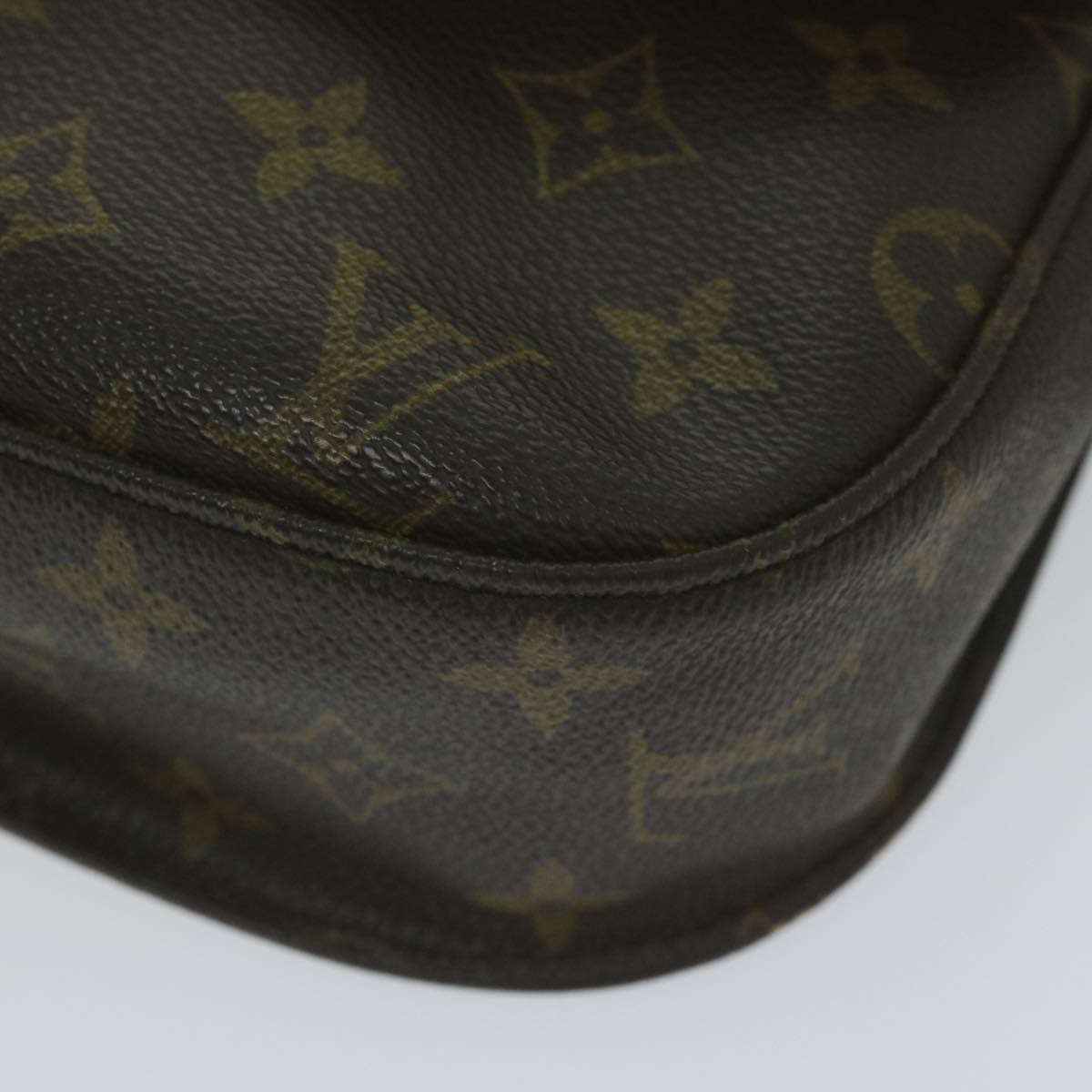 LOUIS VUITTON Monogram Saint Cloud GM Shoulder Bag M51242 LV Auth ar11186B