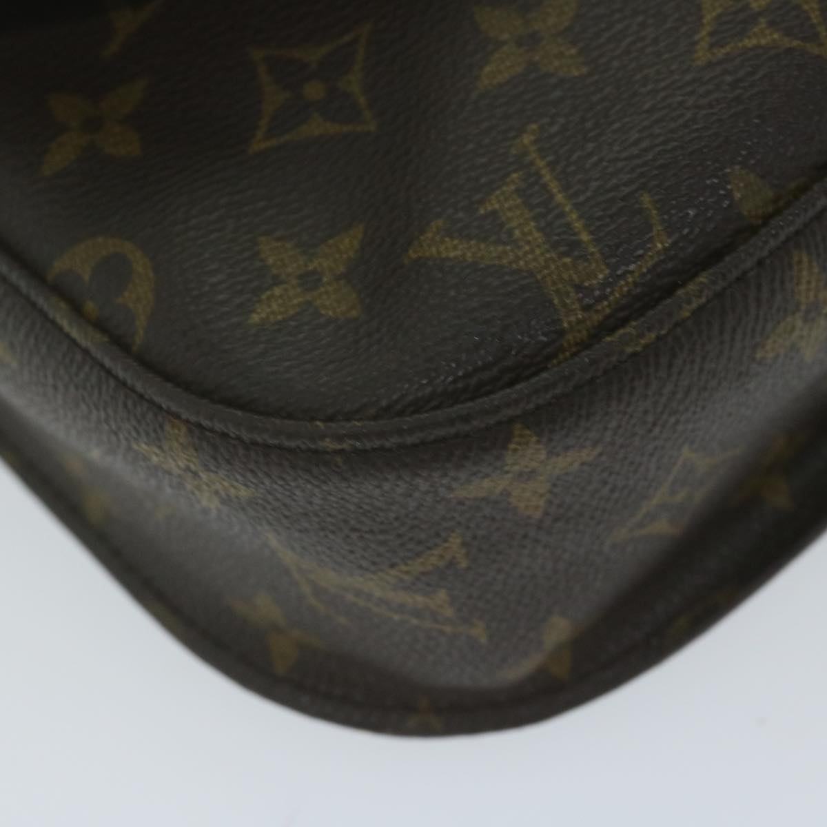 LOUIS VUITTON Monogram Saint Cloud GM Shoulder Bag M51242 LV Auth ar11186B