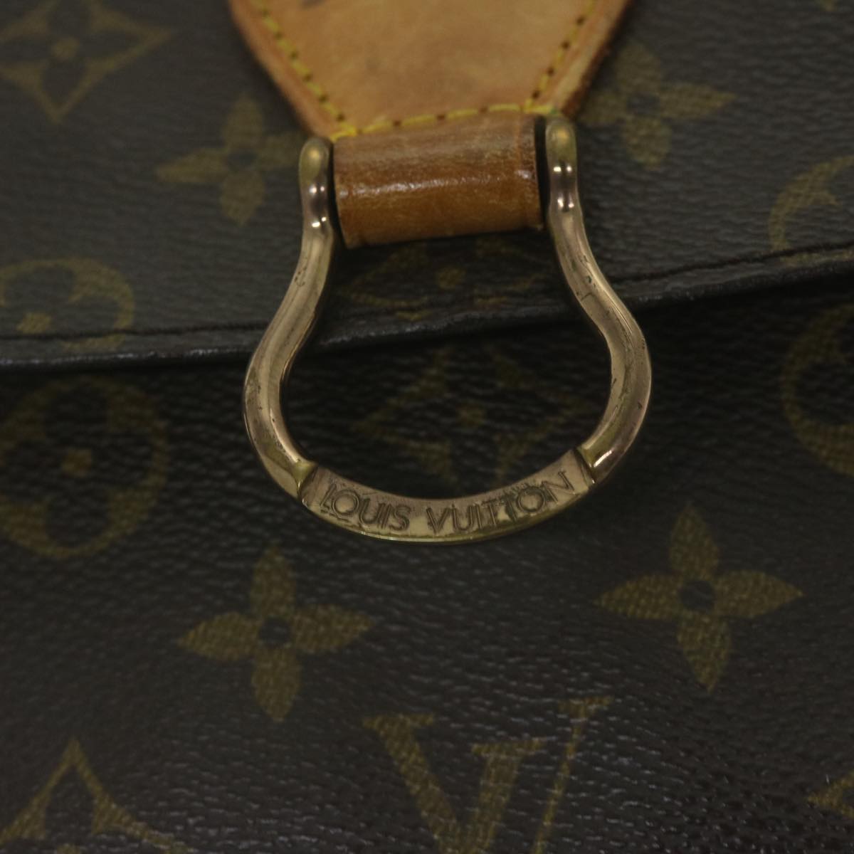 LOUIS VUITTON Monogram Saint Cloud GM Shoulder Bag M51242 LV Auth ar11186B