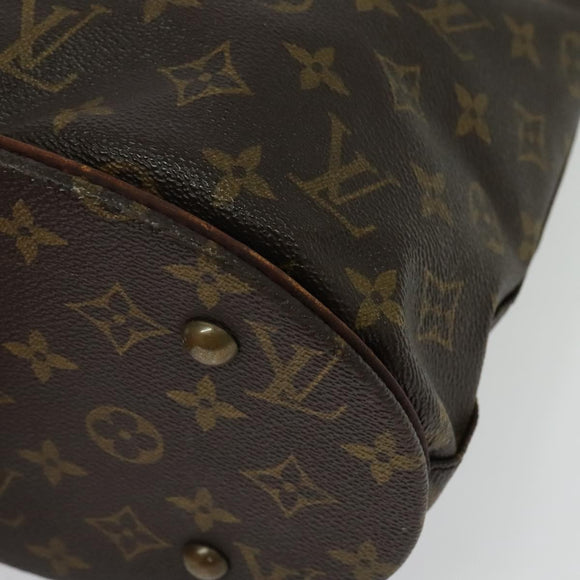 LOUIS VUITTON Monogram Bucket PM Shoulder Bag M42238 LV Auth ar11236