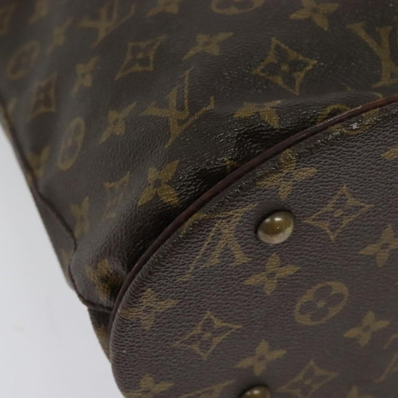 LOUIS VUITTON Monogram Bucket PM Shoulder Bag M42238 LV Auth ar11236