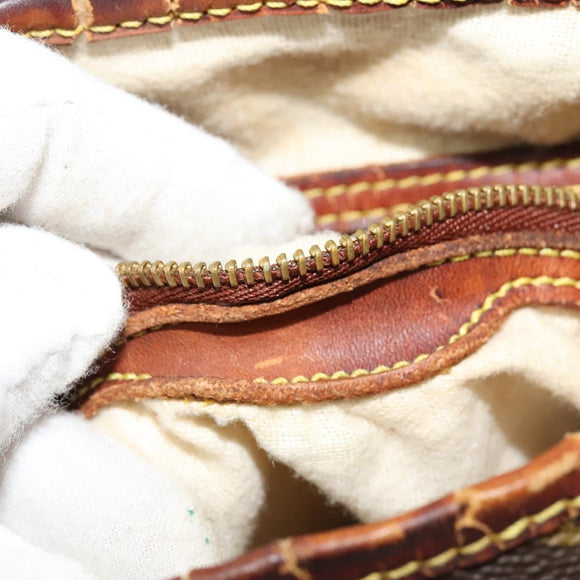 LOUIS VUITTON Monogram Bucket PM Shoulder Bag M42238 LV Auth ar11236