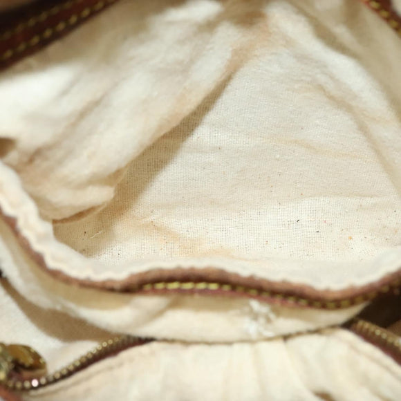 LOUIS VUITTON Monogram Bucket PM Shoulder Bag M42238 LV Auth ar11236