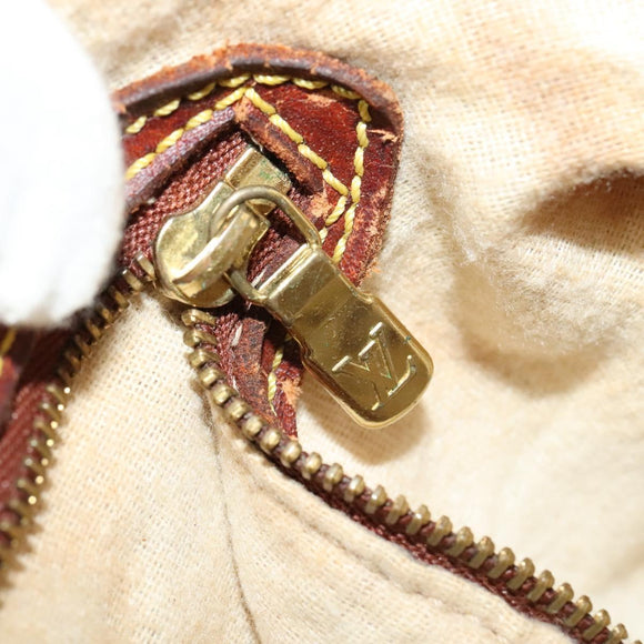 LOUIS VUITTON Monogram Bucket PM Shoulder Bag M42238 LV Auth ar11236