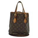 LOUIS VUITTON Monogram Bucket PM Shoulder Bag M42238 LV Auth ar11236-2
