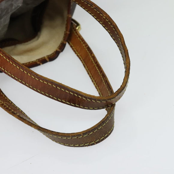 LOUIS VUITTON Monogram Bucket PM Umhängetasche M42238 LV Auth ar11236
