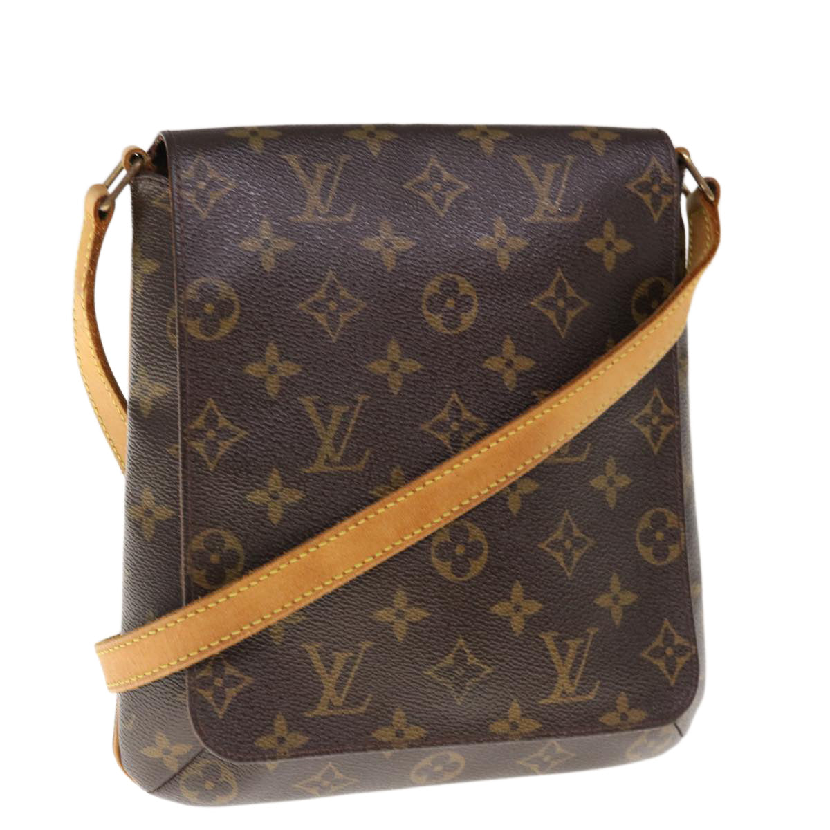 LOUIS VUITTON Monogram Musette Salsa Long Shoulder Bag M51387 LV Auth ar11332