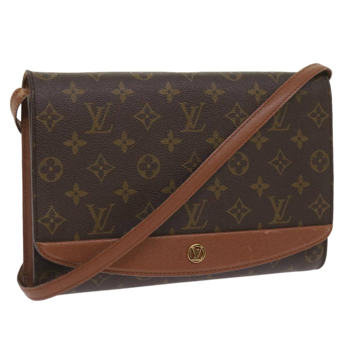 LOUIS VUITTON Monogram Bordeaux 27 Shoulder Bag M51797 LV Auth ar11333