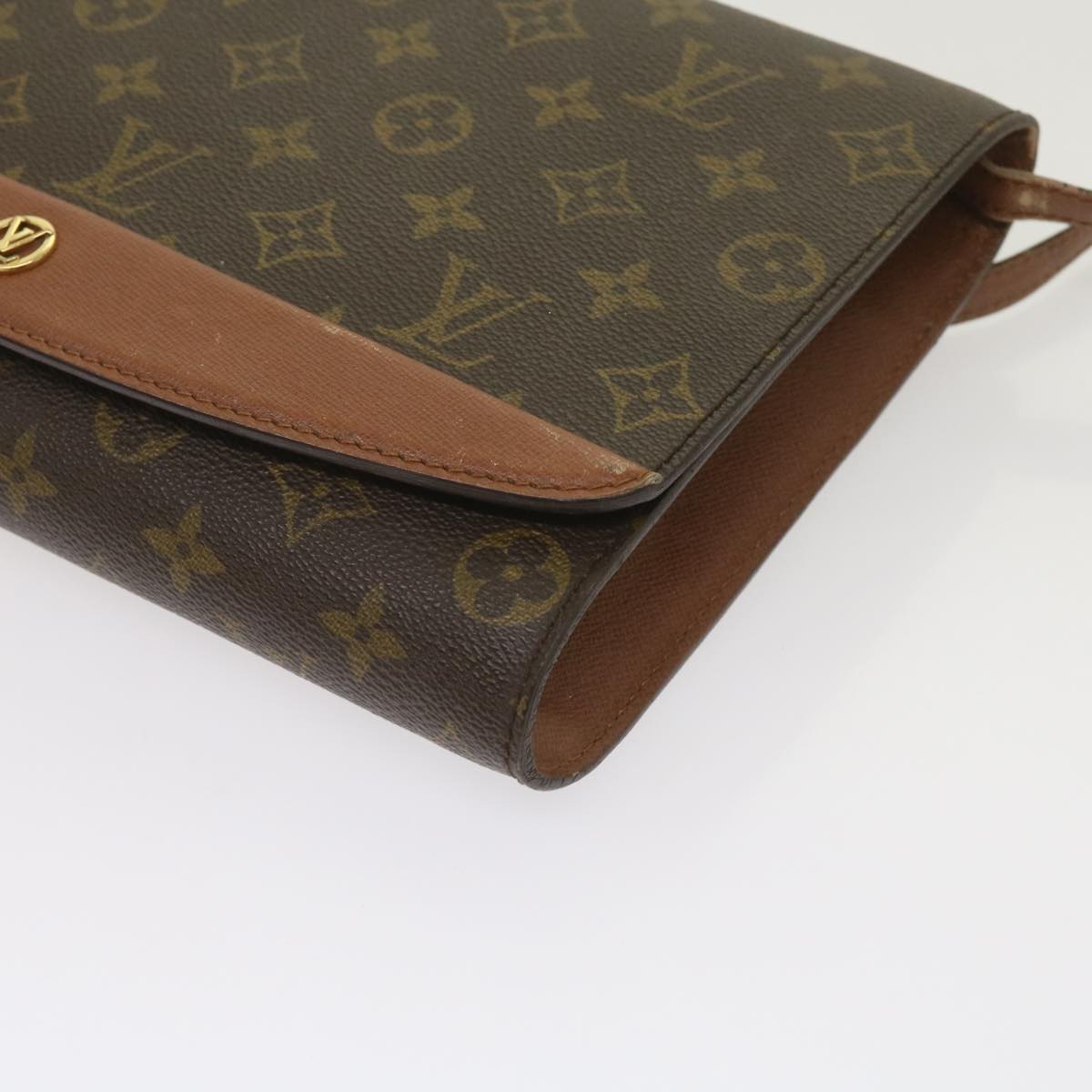 LOUIS VUITTON Monogram Bordeaux 27 Shoulder Bag M51797 LV Auth ar11333