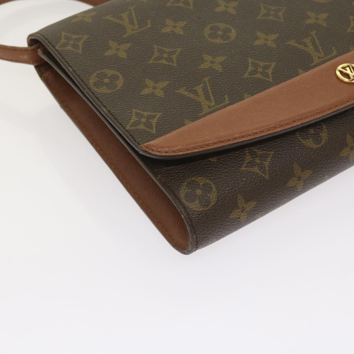 LOUIS VUITTON Monogram Bordeaux 27 Shoulder Bag M51797 LV Auth ar11333