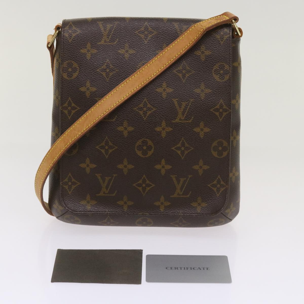 LOUIS VUITTON Monogram Musette Salsa Short Shoulder Bag M51258 LV Auth ar11358B