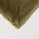 PRADA Shoulder Bag Nylon Khaki Auth ar11362B-9