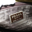 PRADA Shoulder Bag Nylon Khaki Auth ar11362B-17