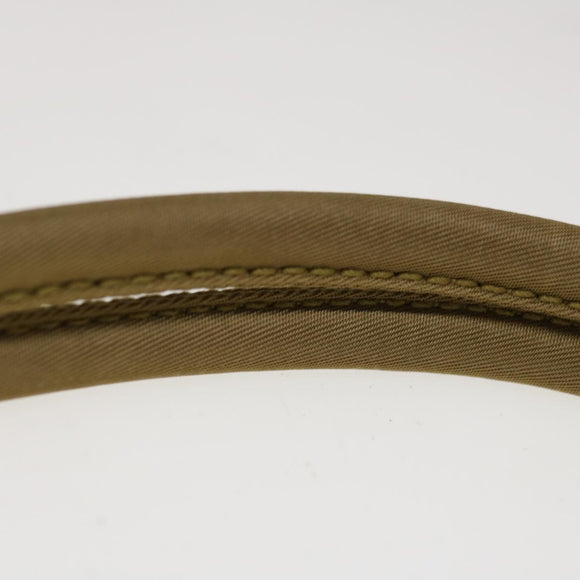 PRADA Shoulder Bag Nylon Khaki Auth ar11362B