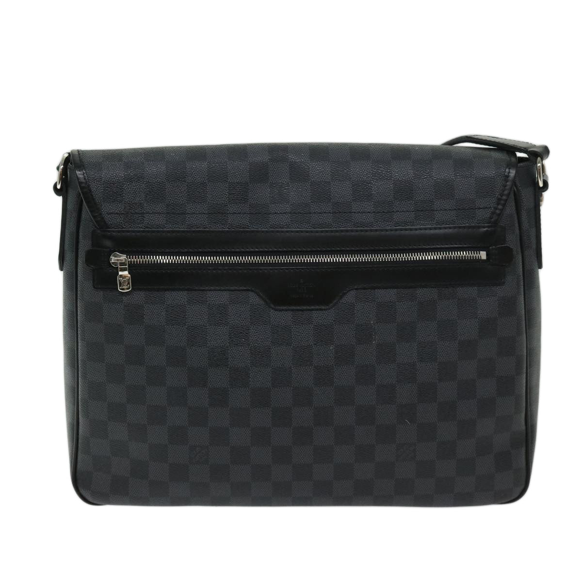 LOUIS VUITTON Damier Graphite Daniel GM Shoulder Bag N58033 LV Auth ar11370B - 0