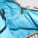 LOUIS VUITTON Monogram Scrunchie Touareg Boston Bag Beige M40360 Auth ar11371A-19