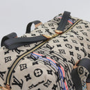 LOUIS VUITTON Monogram Scrunchie Touareg Boston Bag Beige M40360 Auth ar11371SM-7