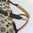 LOUIS VUITTON Monogram Scrunchie Touareg Boston Bag Beige M40360 Auth ar11371A-9
