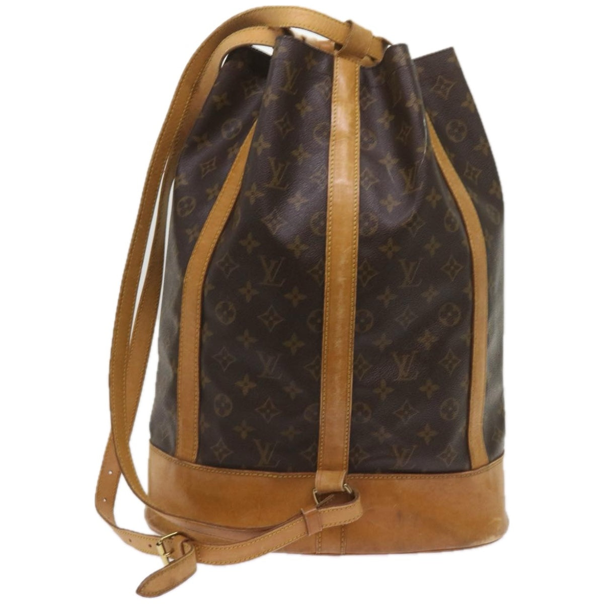 LOUIS VUITTON Monogram Randonnee GM Shoulder Bag M42244 LV Auth ar11372B