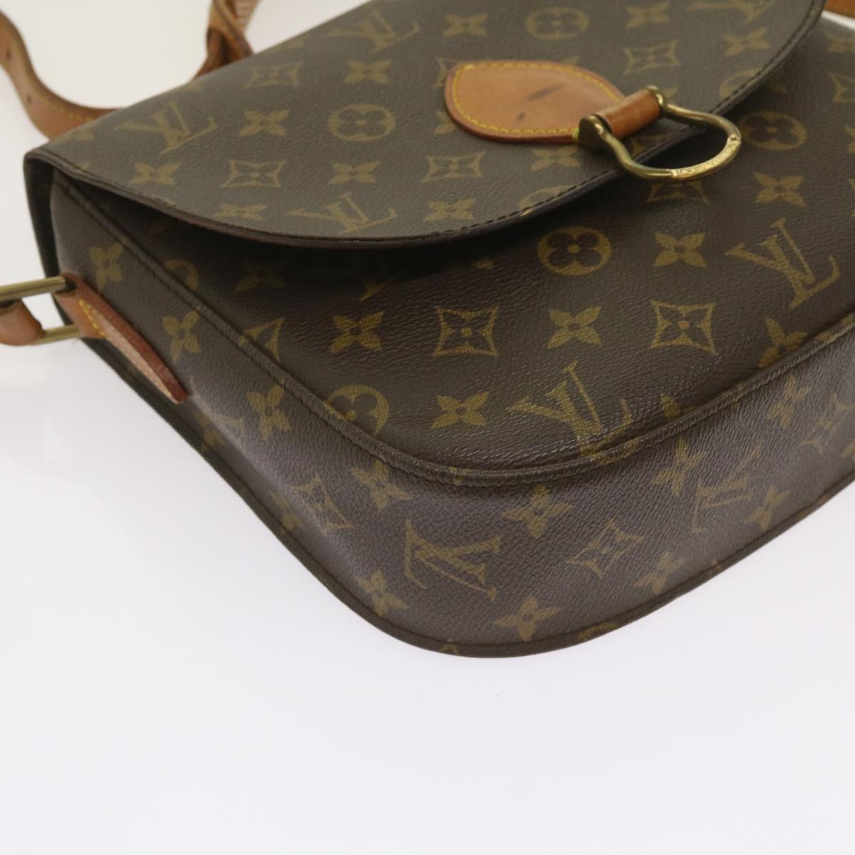 LOUIS VUITTON Monogram Saint Cloud GM Shoulder Bag M51242 LV Auth ar11376B