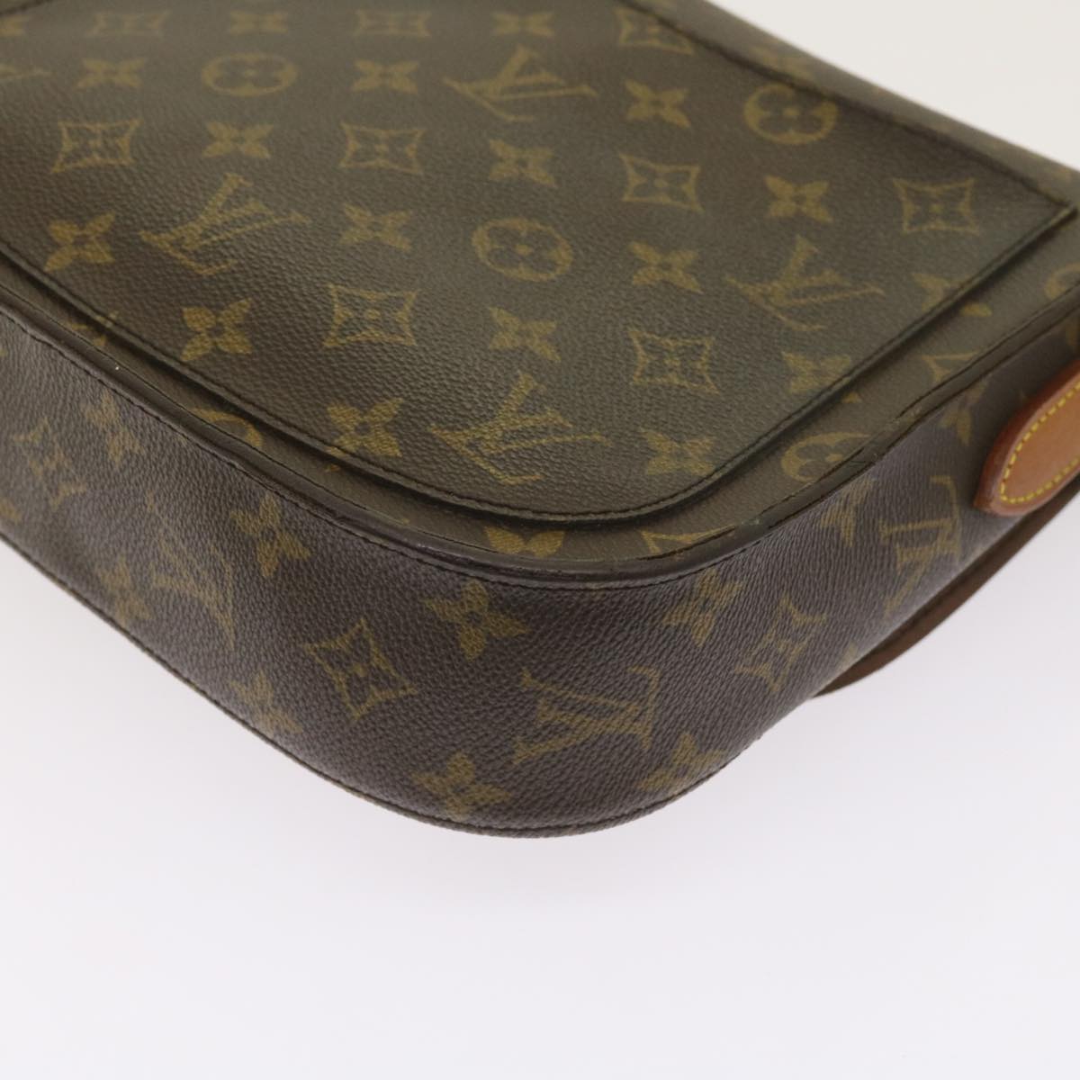 LOUIS VUITTON Monogram Saint Cloud GM Shoulder Bag M51242 LV Auth ar11376B