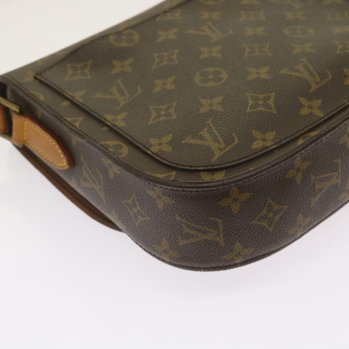 LOUIS VUITTON Monogram Saint Cloud GM Shoulder Bag M51242 LV Auth ar11376B