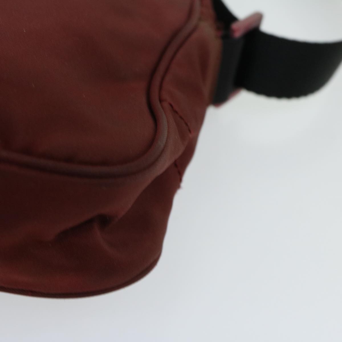 PRADA Sports Shoulder Bag Nylon Red Auth ar11386B