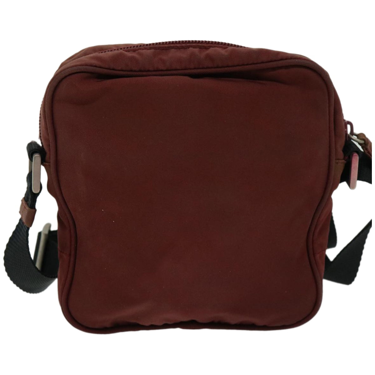 PRADA Sports Shoulder Bag Nylon Red Auth ar11386B - 0