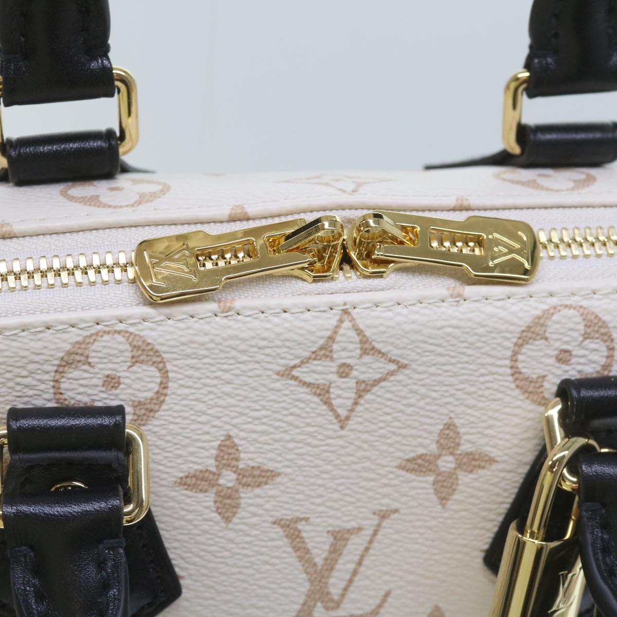 LOUIS VUITTON Monogram Dune Speedy Bandouliere 20 Bag 2way M46906 Auth ar11394S