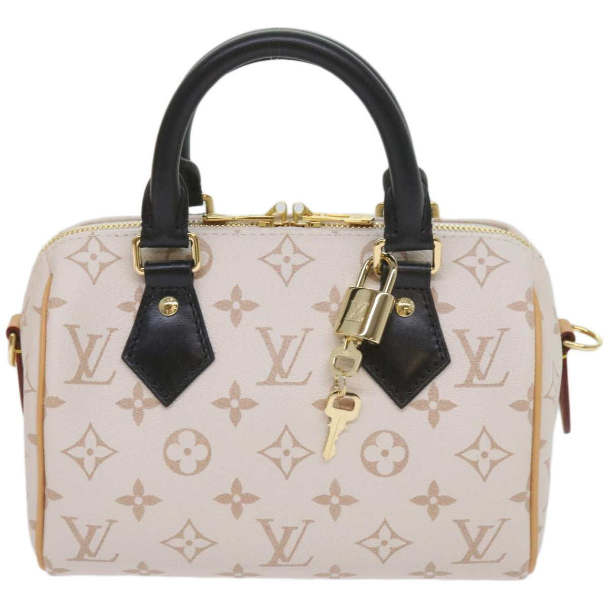 LOUIS VUITTON Monogram Dune Speedy Bandouliere 20 Bag 2way M46906 Auth ar11394S