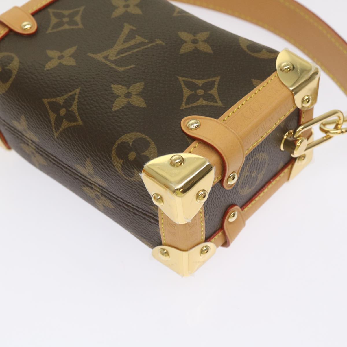 LOUIS VUITTON Monogram Pico Side Trunk Hand Bag M83018 LV Auth ar11397S