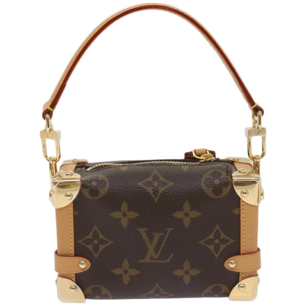 LOUIS VUITTON Monogram Pico Side Trunk Hand Bag M83018 LV Auth ar11397S - 0