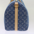 LOUIS VUITTON Monogram Denim Keepall Bandouliere 45 Bag M24315 LV Auth ar11398SM-3