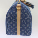 LOUIS VUITTON Monogram Denim Keepall Bandouliere 45 Bag M24315 LV Auth ar11398SM-4