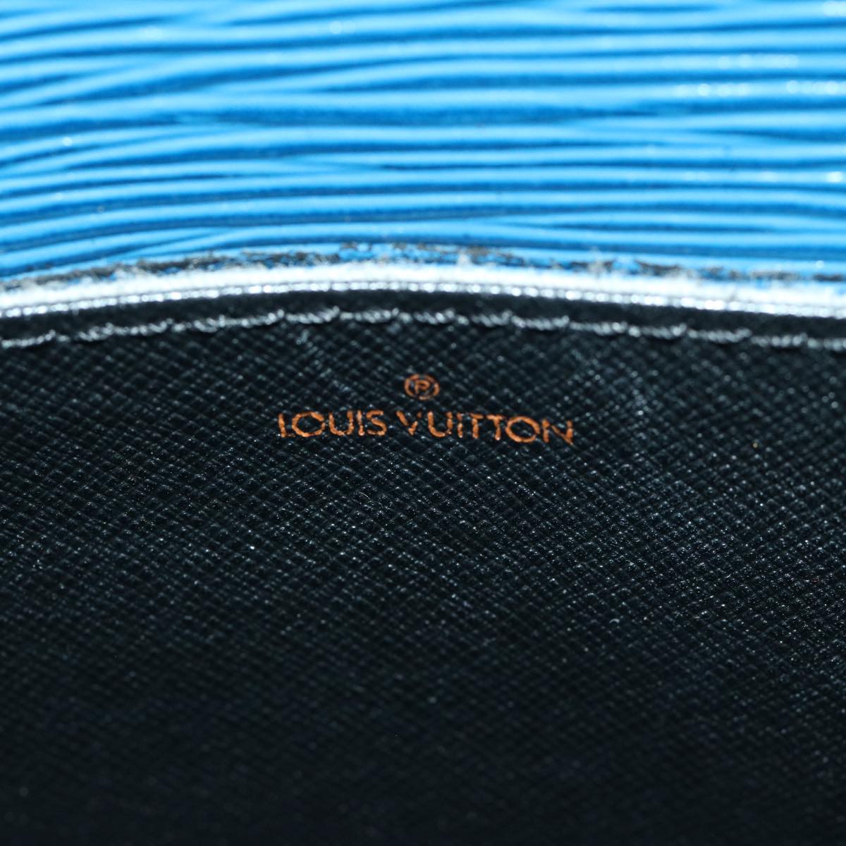 LOUIS VUITTON Epi Mini Saint Cloud Shoulder Bag Blue M52215 LV Auth ar11403