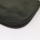 SAINT LAURENT Shoulder Bag Leather Black Auth ar11404-12