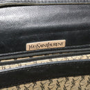 SAINT LAURENT Shoulder Bag Leather Black Auth ar11404-17