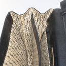 SAINT LAURENT Shoulder Bag Leather Black Auth ar11404-20