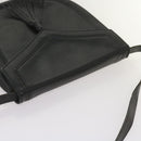 SAINT LAURENT Shoulder Bag Leather Black Auth ar11404-6