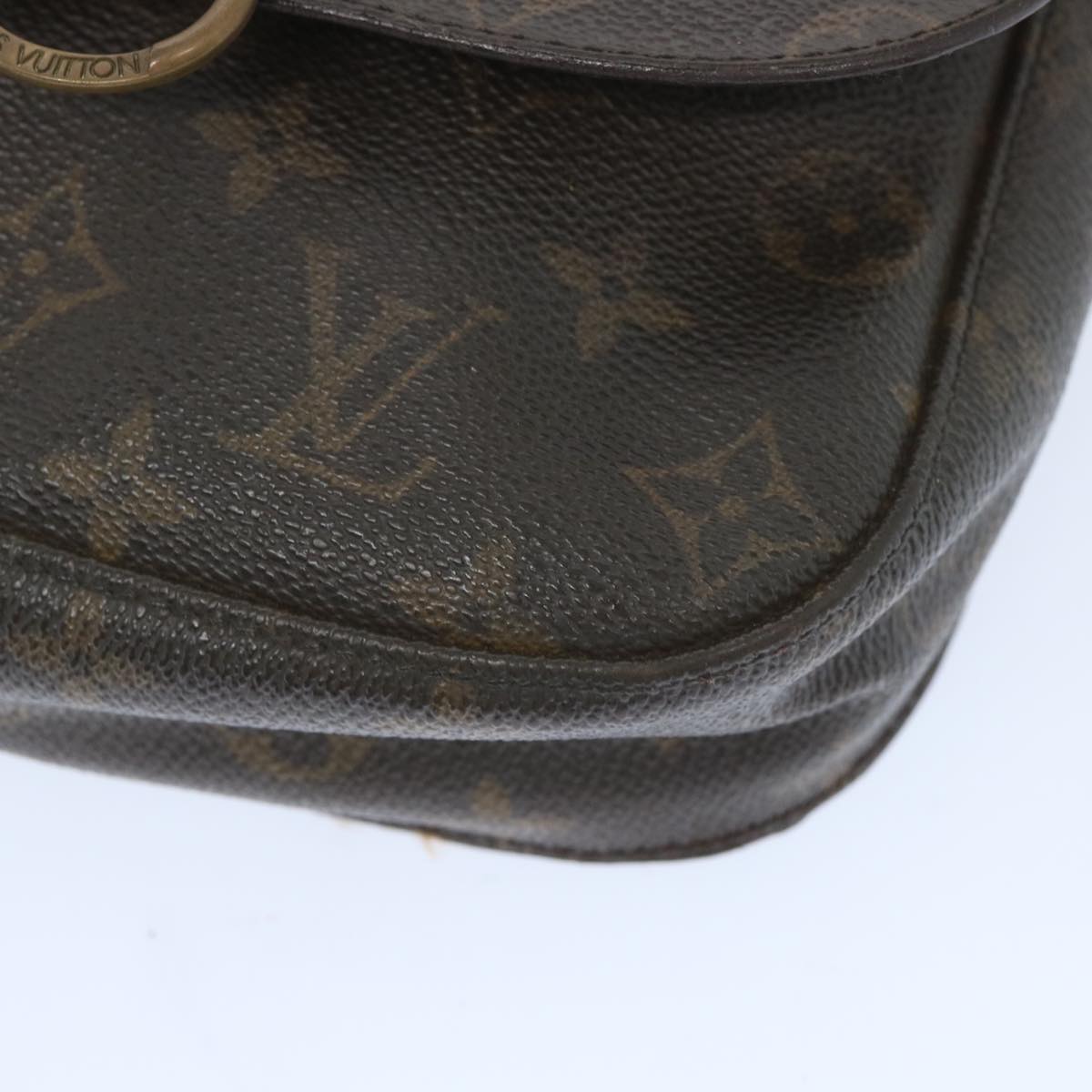 LOUIS VUITTON Monogram Saint Cloud MM Shoulder Bag M51243 LV Auth ar11429